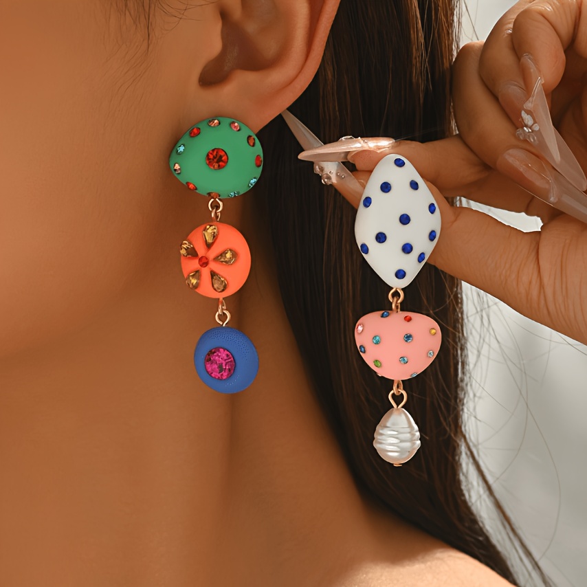 Stylish Bohemian Quirky Dangle Earrings Set for Women